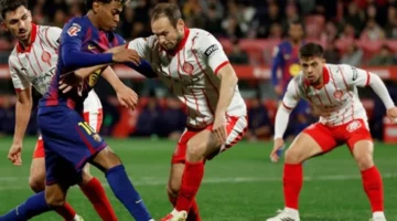 نتيجة مفاجئة.. جيرونا يهزم برشلونة ويمنح ريال مدريد صدارة الليجا